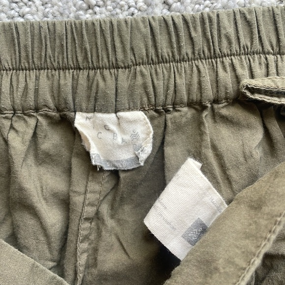 Nicobar Army Green cotton pants size small - Picture 2 of 12
